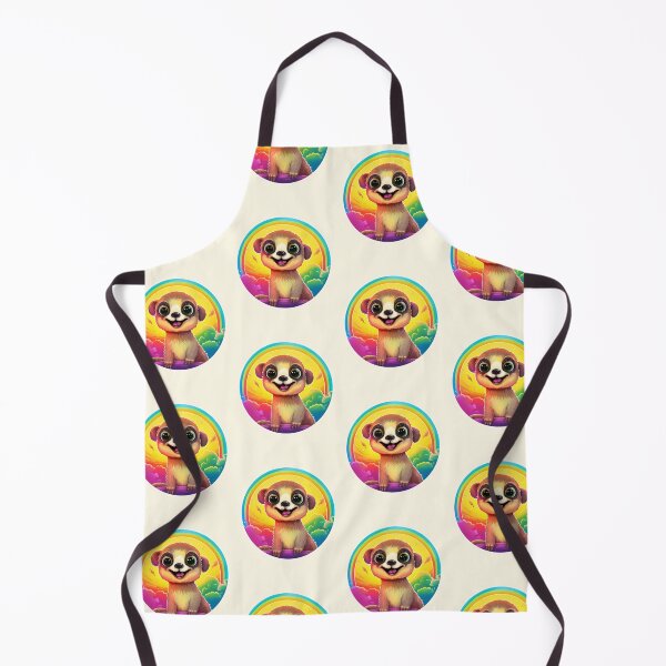 Item preview, Funny Meerkat Colorful Rainbow Cute Boys Girls Kids designed and sold by rafaeltto.