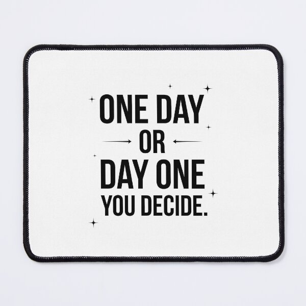 Item preview, One Day or Day One designed and sold by AurevionStudi0.