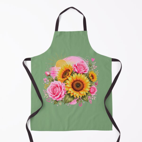 Item preview, Golden Sun & Pink Roses – Summer Bloom Floral Design designed and sold by Aimetoi.