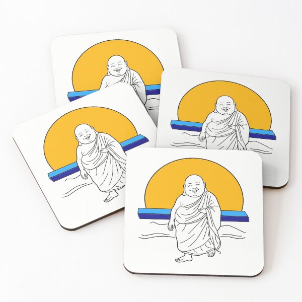 Item preview, Buda sonriente al amanecer designed and sold by HeartyCurioCo.