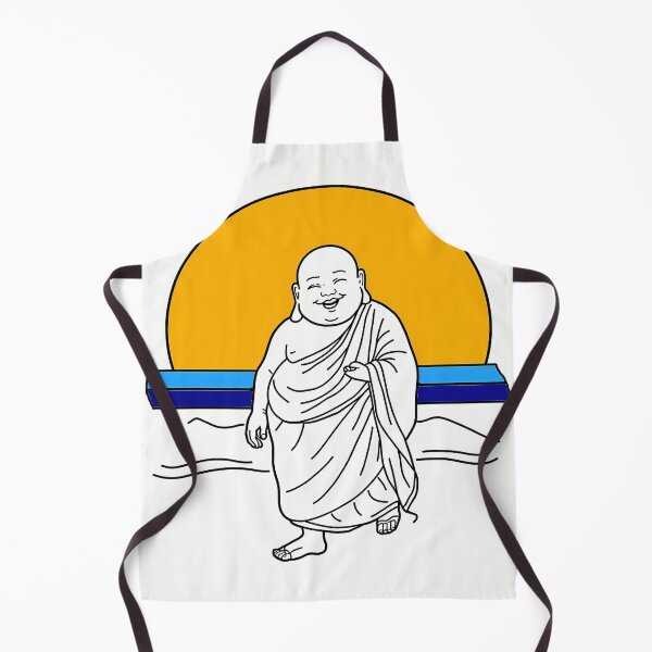 Item preview, Laughing Buddha at Sunrise designed and sold by HeartyCurioCo.