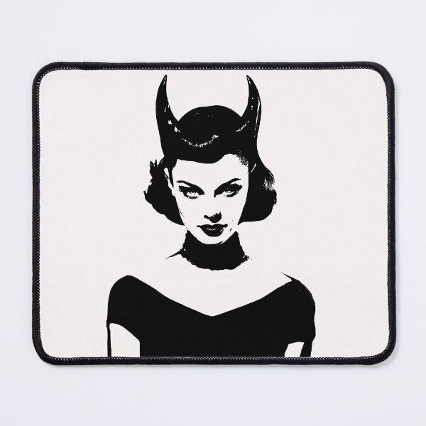 Item preview, Bettie Page Maleficent Pop Art designed and sold by ZERO-MIND.