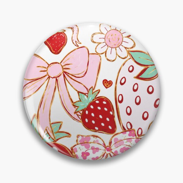 Item preview, Coquette Strawberry Bow Clipart Bundle designed and sold by ⭐ AURA STUDIO.