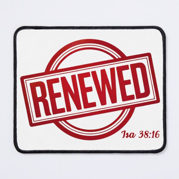 Item preview, Renewed – Isaiah 38:16 by All43 designed and sold by All43.