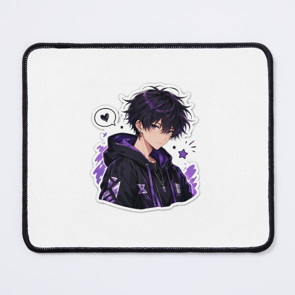 Item preview, Cool Anime Boy Sticker Illustration designed and sold by ACHHUU.