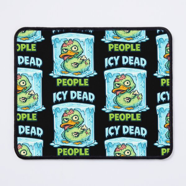 Item preview, Icy Dead People Funny Zombie Duck Halloween Design designed and sold by TeeTimeTreasure.