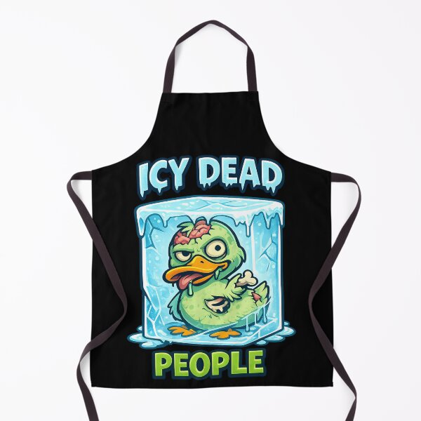 Item preview, Icy Dead People Funny Zombie Duck Halloween Design designed and sold by TeeTimeTreasure.