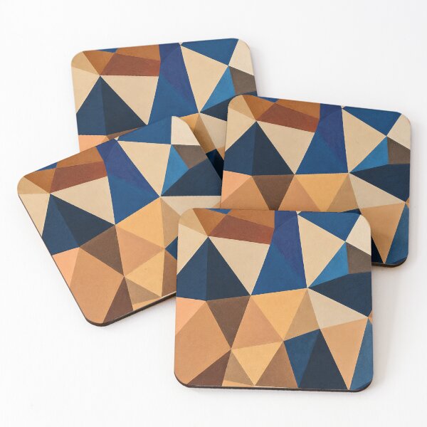 Item preview, Angular Terracotta Mosaic designed and sold by pamelastasczak.