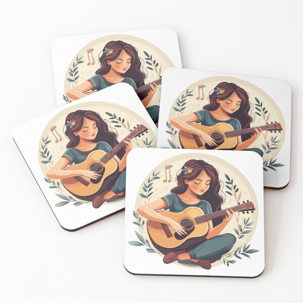 Item preview, Peaceful Guitar Melody designed and sold by GoldenAurora91.
