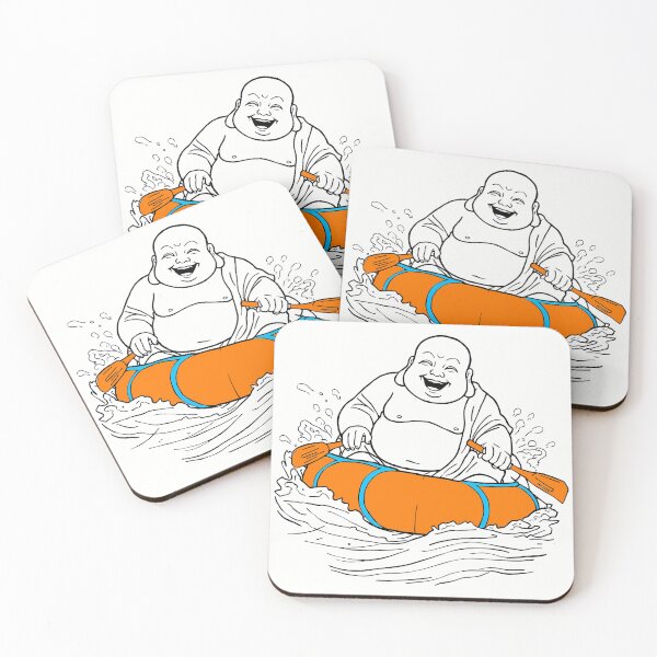 Item preview, Laughing Buddha Rafting designed and sold by HeartyCurioCo.