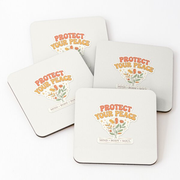 Item preview, Retro Protect Your Peace Aesthetic Floral Graphic designed and sold by Digital_products_0111.