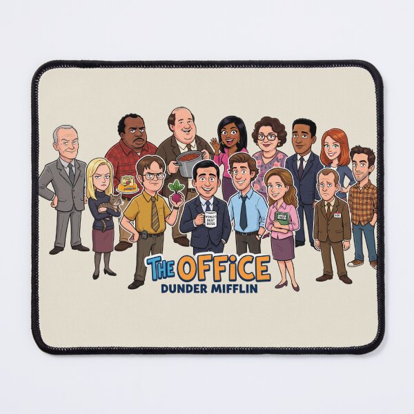 Item preview, The Office Fan Art – Funny Office Crew Cartoon Design designed and sold by StoneByTheMoon.