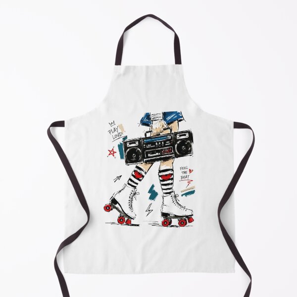 Item preview, Skate With Music Boombox Rollerskates Retro designed and sold by RamyGallery.