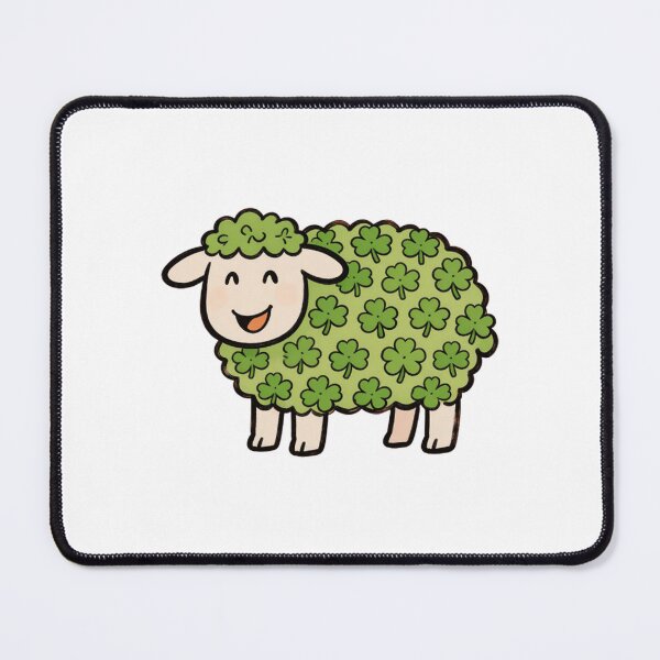 Item preview, Lucky Clover Sheep designed and sold by LightCatchDecor.