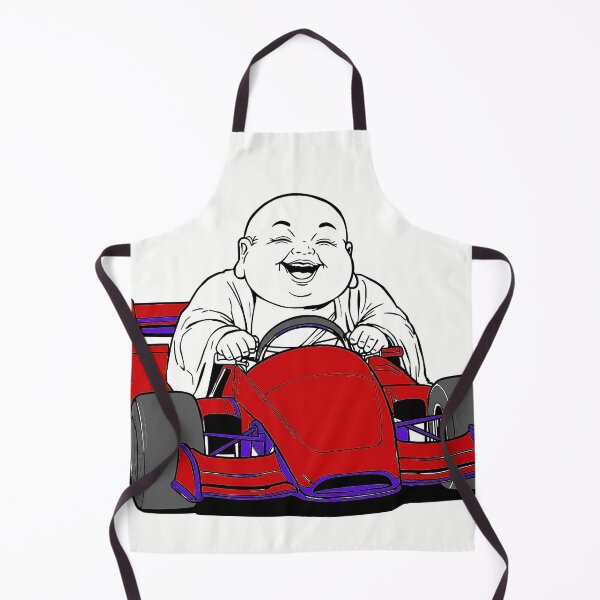 Item preview, Laughing Buddha Racer designed and sold by HeartyCurioCo.