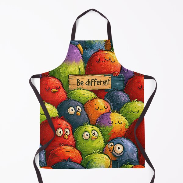 Item preview, Fluffy Colorful Poms Be Different Art designed and sold by Piotrek0001.