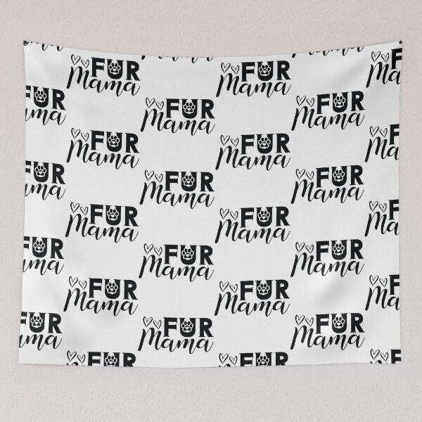 Item preview, Fur Mama - Funny Dog Quotes Retro Vintage Aesthetic Best Puppy Mother Dog Mom Pet Animal Family Gift designed and sold by FuzionRaptor.