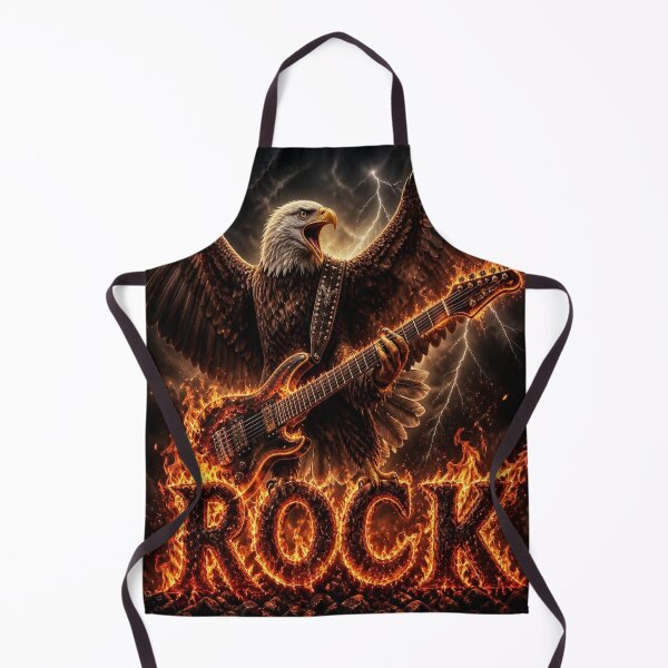 Item preview, Bald Eagle Rock Guitar Epic Fantasy designed and sold by SunnyDesign82.