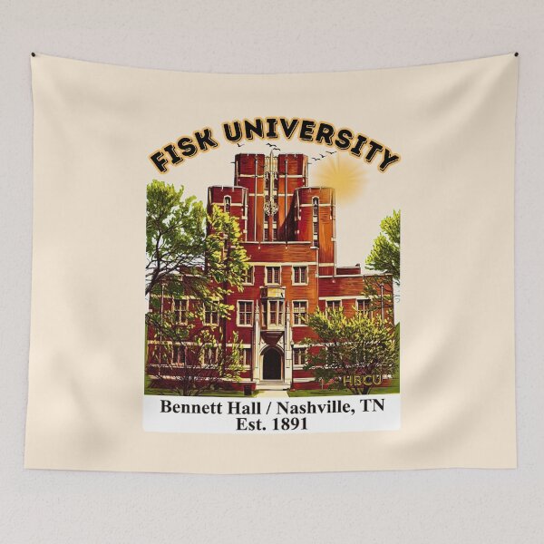 Item preview, Fisk University Bennett Hall Historic Architecture Graphic designed and sold by EvergreenPark - Tee Studio.