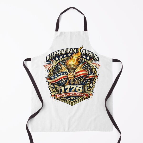 Item preview, Keep Freedom Burning 1776 Patriotic 4th Of July Vector designed and sold by wizooo411.