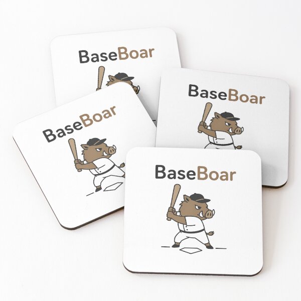 Item preview, BaseBoar Funny Baseball Boar designed and sold by NicramR.