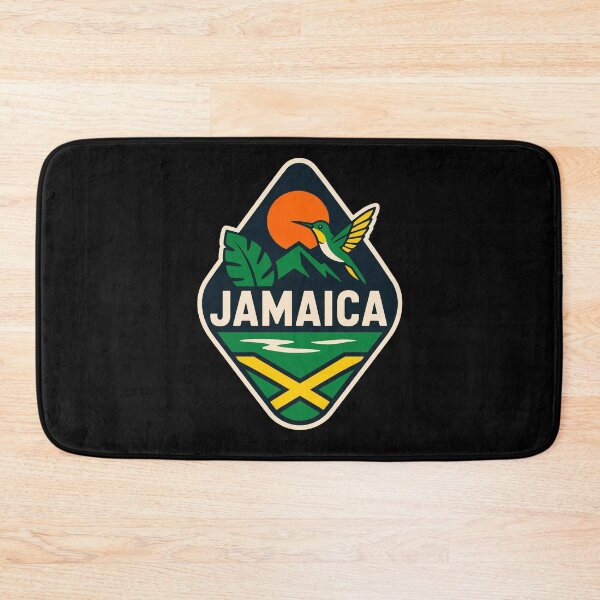 Item preview, Jamaica Hummingbird Travel Patch - Jamaican Flag Badge designed and sold by Lyfeinsights.