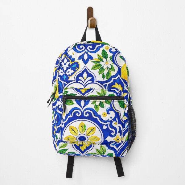 Item preview, Mediterranean Lemon Tile Pattern designed and sold by tamoora.