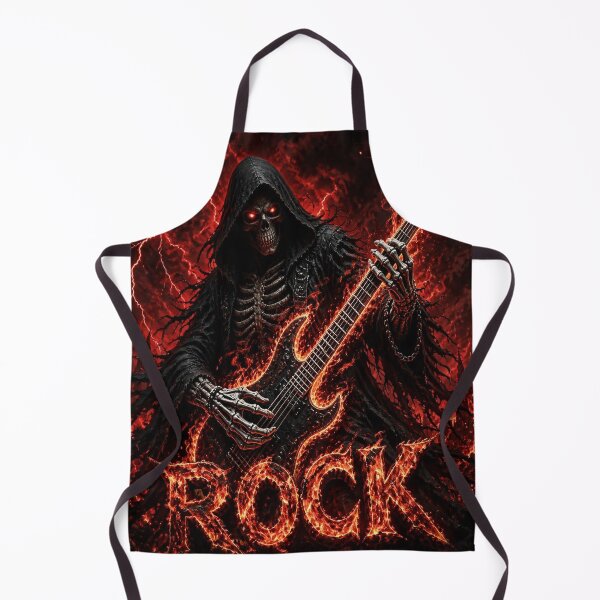 Item preview, Grim Reaper Rock Guitar Dark Fantasy designed and sold by SunnyDesign82.
