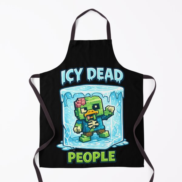 Item preview, Icy Dead People Pixel Zombie Duck Funny Halloween Design designed and sold by TeeTimeTreasure.