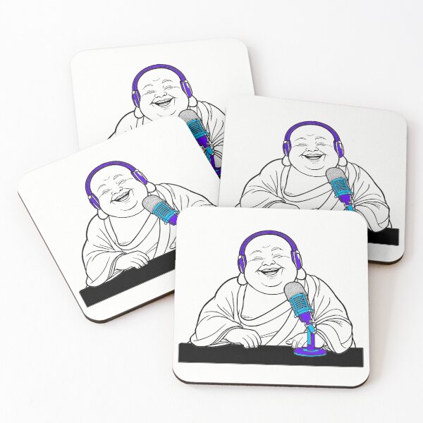 Item preview, Laughing Buddha Podcaster designed and sold by HeartyCurioCo.