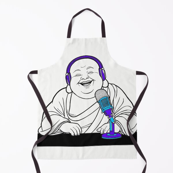 Item preview, Laughing Buddha Podcaster designed and sold by HeartyCurioCo.