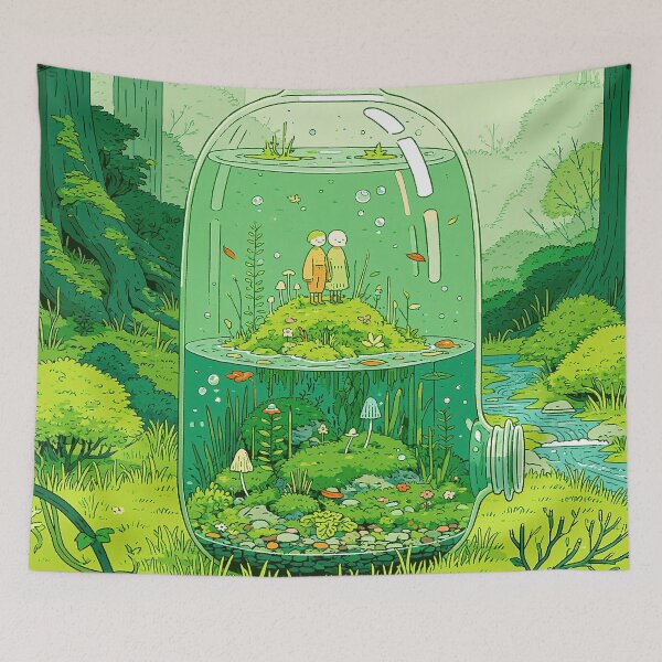 Item preview, Tiny World in a Bottle designed and sold by Venon28.