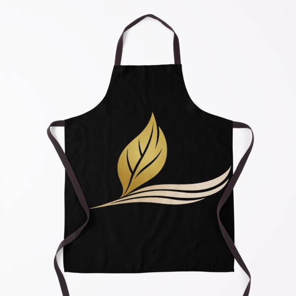 Item preview, Minimalist Luxury Golden Leaf Abstract Line Art designed and sold by Inkfino.