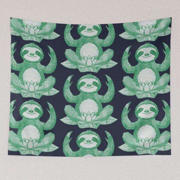Item preview, Lotus Sloth Yoga designed and sold by kinpirks.