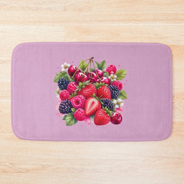Item preview, Summer Berry Bouquet – Cherries, Strawberries, Raspberries & Blackberries designed and sold by Aimetoi.
