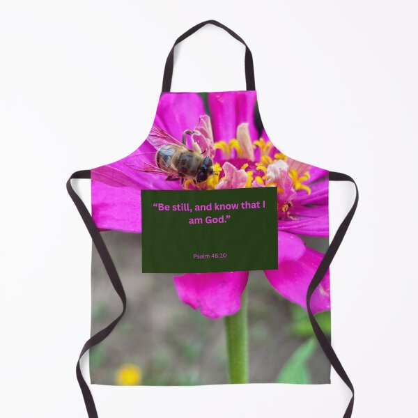 Item preview, Psalm 46 pink flower background designed and sold by happytraveller1.