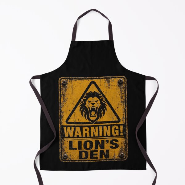 Item preview, SIGNS - Warning Lions Den designed and sold by MetusArt.