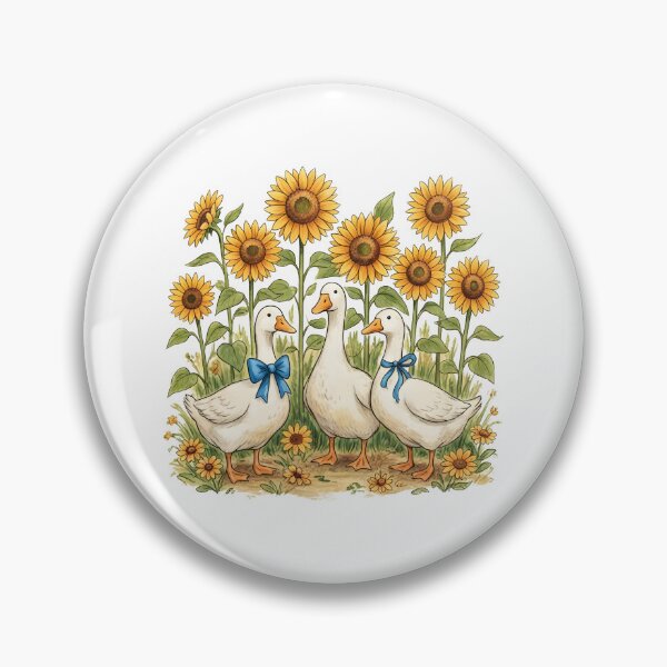 Item preview, Sunflower Goose Friends designed and sold by KivioBlackSun.