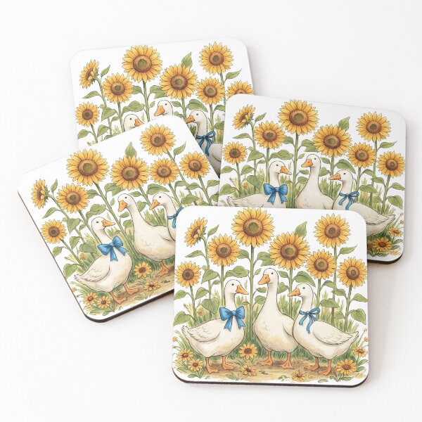 Item preview, Sunflower Goose Friends designed and sold by KivioBlackSun.