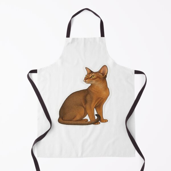 Item preview, Elegant Abyssinian Cat Illustration designed and sold by GraffiCity.