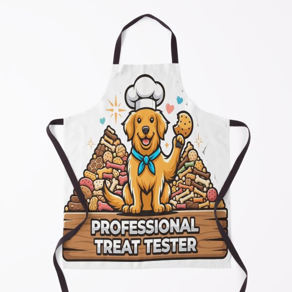 Item preview, Professional Treat Tester Funny Golden Retriever Dog Lover Gift designed and sold by ClaussShop.