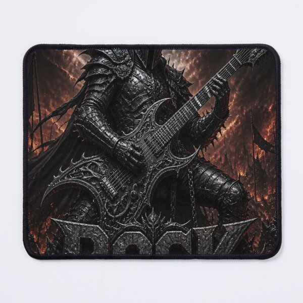 Item preview, Dark Knight Armor Rock Guitar Fantasy designed and sold by SunnyDesign82.