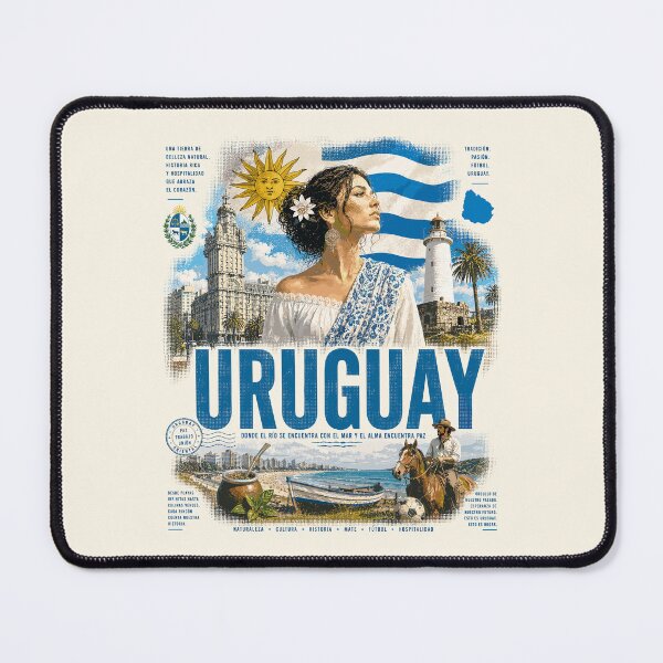 Item preview, Uruguay Vintage Design | Culture, Heritage & Coastal Beauty designed and sold by AtuqStudio.