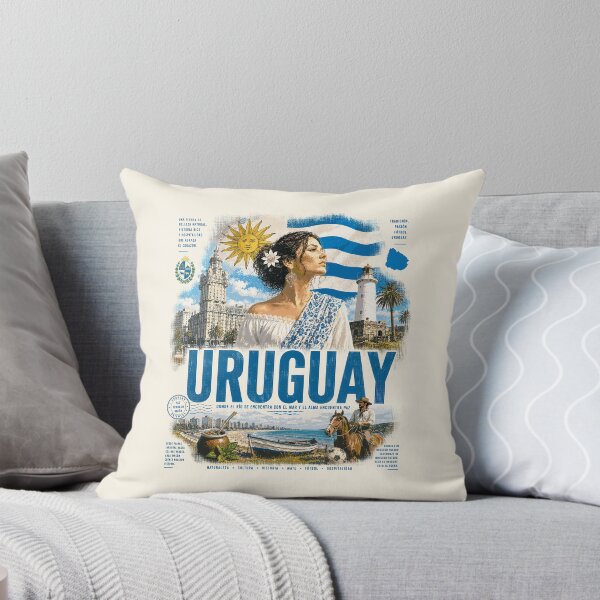 Item preview, Uruguay Vintage Design | Culture, Heritage & Coastal Beauty designed and sold by AtuqStudio.