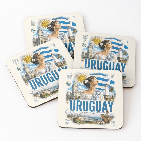 Item preview, Uruguay Vintage Design | Culture, Heritage & Coastal Beauty designed and sold by EdwinkOne.