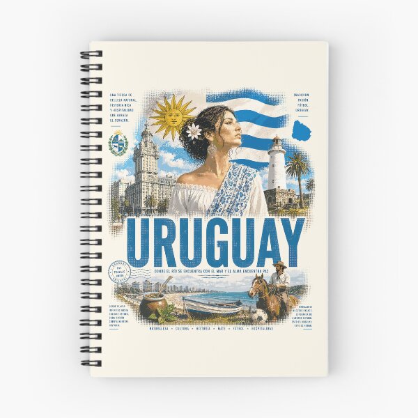Item preview, Uruguay Vintage Design | Culture, Heritage & Coastal Beauty designed and sold by AtuqStudio.