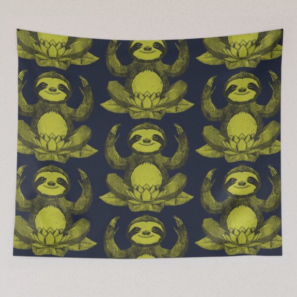 Item preview, Lotus Sloth Yoga designed and sold by kinpirks.