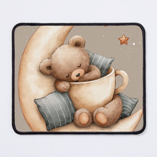 Item preview, Moon Cup Naptime Bear designed and sold by Venon28.
