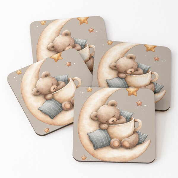 Item preview, Moon Cup Naptime Bear designed and sold by Venon28.