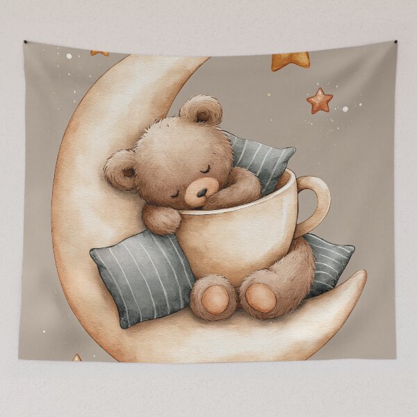 Item preview, Moon Cup Naptime Bear designed and sold by Venon28.